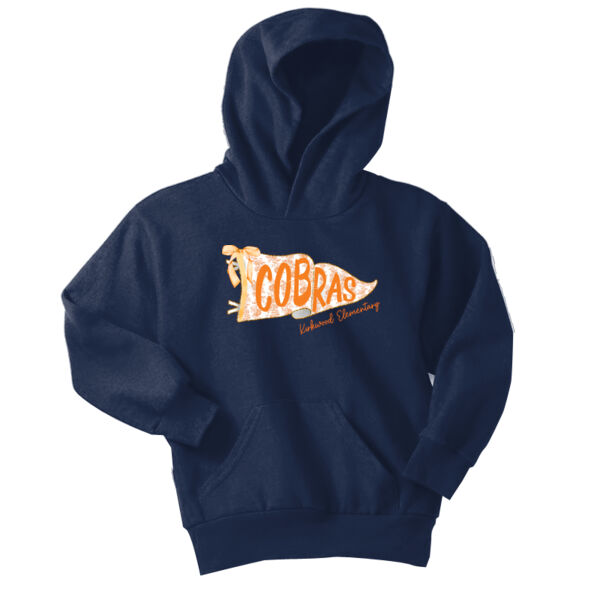 Kirkwood Elem.  - Youth Core Fleece Pullover Hooded Sweatshirt Thumbnail