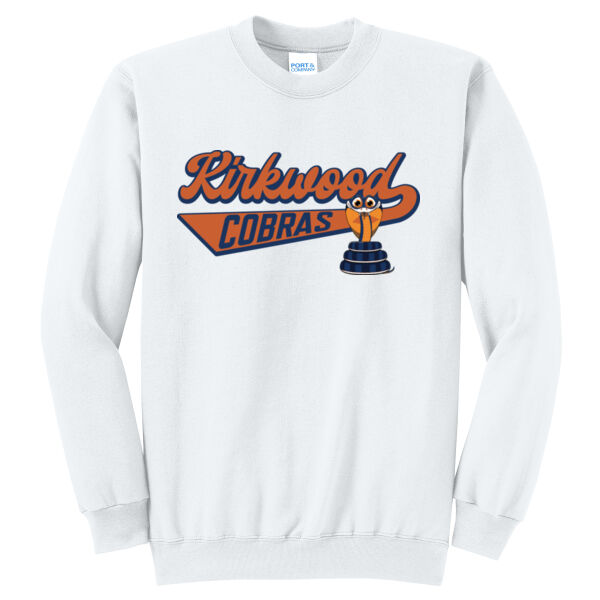 Kirkwood- Solid  - Core Fleece Crewneck Sweatshirt Thumbnail