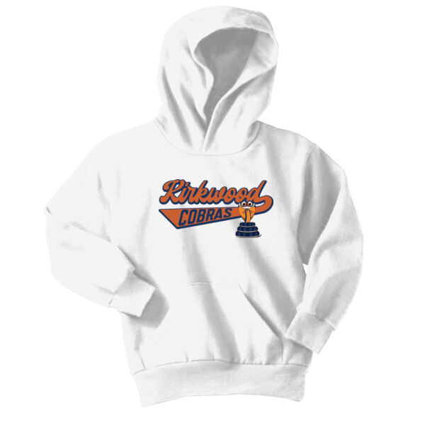 Kirkwood- Solid  - Youth Core Fleece Pullover Hooded Sweatshirt Thumbnail